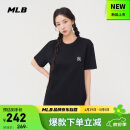 MLBT恤男女情侣百搭休闲经典纯色圆领25春季新款3ATSB0153-50BKS-XL