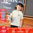 FILA KIDSx原田治联名系列斐乐儿童T恤2025夏季小童短袖上衣