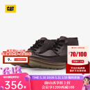 CAT卡特工装靴男士马丁靴防滑厚底户外英伦风牛皮靴子P725410N3EDC17 深褐 42