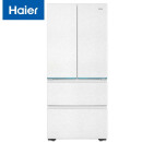 海尔（Haier）山茶花485升全空间保鲜594mm专业超薄零嵌法式多门电冰箱一级能效BCD-485WGHFD1BWLU1国家补贴20%