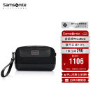 新秀丽（Samsonite）男士手拿包时尚休闲商务手包 送老公送男友 UB1*09005黑色