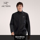 ARC'TERYX始祖鸟 SOLANO JACKET 防风 男子 软壳夹克 BLACK/黑色 M