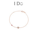 I DoRound系列18K金钻石手链 礼物生日送女友