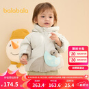 巴拉巴拉儿童羽绒服男女童冬季婴儿宝宝外套2024造型时髦可爱208424107226