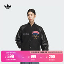 adidas宽松运动保暖棉服外套男装阿迪达斯官方三叶草JD5793 黑色 L