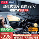 西尼优（CEENIU）【德国进口】汽车遮阳伞车内前挡风玻璃防晒窗帘隔热遮光太阳挡板 全车型通用【加厚冰晶纳米顶配款丨全覆盖降温空调伞】