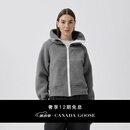 加拿大鹅（Canada Goose）Chilliwack 女士白标羊毛抓绒外套飞行员夹克大鹅外套 7102W1 99 米灰色 S