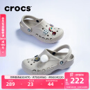 卡骆驰crocs洞洞鞋贝雅男鞋女鞋轻便耐磨一脚蹬拖鞋休闲鞋|10126 卵石色-2V3 36 /37(220mm)