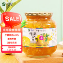 全南蜂蜜柠檬柚子茶1kg 韩国进口 果酱冷热冲饮冲调饮品 节日礼品