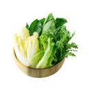 火锅叶菜拼盘500g(菠菜叶、蒿子秆、生菜叶、娃娃菜)