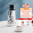 摩佳飓风电动磨豆机 电动磨粉器 意式美式手冲摩卡咖啡豆平刀研磨机 珍珠白（气吹豆仓款）