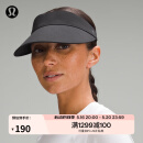 lululemon丨Fast Paced女士前侧加高空顶遮阳帽速干芯吸 LW9FM9S 黑色 O/S