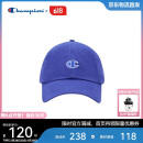 Champion美国冠军棒球帽男女 休闲运动户外时尚小脸鸭舌帽24FWA11 蓝色