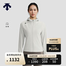 DESCENTE迪桑特WOMEN’S TRAINING女士UPF50防晒外套针织运动上衣 LG-Oyster Mushroom L (170/88A)