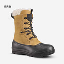 迪卡侬雪地靴户外防水冬季防滑绒加厚棉鞋靴子雪4267336