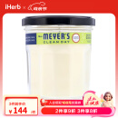 Mrs. Meyers Clean Day梅耶太太 大豆香氛蜡烛 蜡烛无烟香味蜡烛助眠蜡烛大豆蜡 柠檬马鞭草香 205克