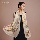 上海故事【升级加密30%】桑蚕丝真丝丝巾披肩礼盒送妈妈妇女节生日礼物