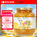 全南蜂蜜柠檬柚子茶1kg 韩国进口 果酱冷热冲饮冲调饮品 节日礼品