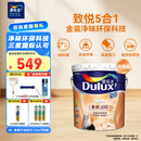 多乐士（Dulux）乳胶漆致悦金装五合一净味内墙防霉抗菌油漆涂料墙面漆墙漆A750白色18L
