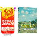 8开《西斯莱》油画色彩风景画册临摹书籍向大师学作品精选印象派西方绘画世界艺术高清原作技法临本教程杨建飞