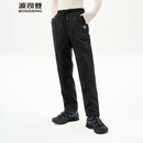 波司登（BOSIDENG）冬季新款女中长款外穿羽绒裤羽绒裤B250445990DS 黑色8056 M 165/70A