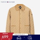 TOMMY HILFIGER汤米儿童装秋冬季男中大童新款保暖棉服 经典卡其色 160 /80 【建议身高158-170cm】