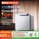 波咯咯（bololo）奶瓶消毒器消毒烘干一体机紫外线消毒柜婴儿LE无汞灯珠宝宝消毒器 全能X50-33颗黄金灯珠 25L 15min极速消烘+智控APP