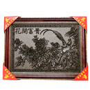 滇湘（dianxiang）云南礼品茶云南普洱工艺茶雕梅兰竹菊客厅 花开富贵