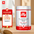 ILLY意利意大利原装进口意式黑咖啡 中烘咖啡粉250g/罐 