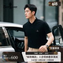 比音勒芬【抗菌亲肤凉感】夏季男上衣短袖polo衫多色翻领T恤百搭刺绣logo