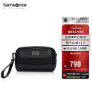新秀丽（Samsonite）男士手拿包时尚休闲商务手包 送老公送男友 UB1*09005黑色