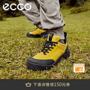 爱步（ECCO）户外运动鞋男 休闲跑步鞋登山徒步鞋耐磨抓地鞋子 越野822354 HL 黄色82235458277 41