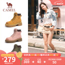 骆驼（CAMEL）【戈壁】工装靴短靴户外登山鞋踢不烂大黄靴女马丁靴 L23W076036土黄 37