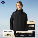迪桑特 SKI STYLE 男士 轻量轻薄 棉服 外套夹克 BK-BLACK L (175/96A)