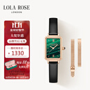 LOLA ROSE罗拉玫瑰小绿表女士手表女士节日礼物送女友