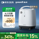 鱼跃医用制氧机吸氧机轻音家用老人5L升级6L升8F-6AW中重度缺氧国补