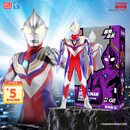 灵动创想正版迪迦奥特曼玩具男孩儿童发声发光可动人偶手办公仔生日礼物