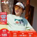FILA【竹林多彩T】斐乐童装儿童抗菌短袖T恤2025年夏季男女童上衣