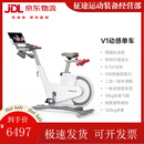 野小兽（YESOUL）动感单车智能家用健身房磁控阻力室内运动器材静音健身自行车 V1蓝牙版-典雅白