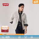 Levi's李维斯25年春季新款男士时尚休闲宽松工装风灰白色夹克外套 灰白色 A5782-0066 S