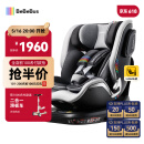 bebebus儿童安全座椅领航家汽车用0-8岁婴儿宝宝车载360度旋转 千岩灰