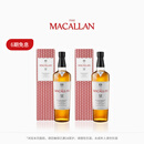 麦卡伦THE MACALLAN【官方正品】12年双雪莉桶单一麦芽苏格兰威士忌喜酒 700ml*2