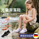 REXL儿童溯溪鞋沙滩赶海鞋速干防滑男专业涉水鞋女款下水防割 粉紫【防滑耐磨-排水速干】 38
