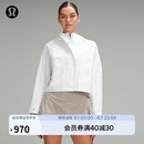 lululemon丨Rain Chaser 女士运动夹克 透气 LW4CANS 白色 S /6