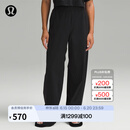 lululemon丨Stretch Woven 女士高腰阔腿裤 LW5FTCA 黑色 M