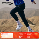Saucony索康尼健身运动裤女瑜伽鲨鱼裤收腹高腰春季新款裤子 正黑色BK01 M