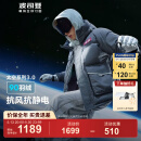 波司登（BOSIDENG）【太空联名】羽绒服新国标90绒男女短款升级3.0科技锁温保暖外套 【店长推荐】星辰深灰8A18 2XL 180/100A