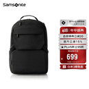 新秀丽（Samsonite）双肩包时尚商务电脑包通勤大容量背包黑色 15.6英寸 NX5*09001