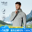 Rab睿坡Xenair Alpine户外徒步运动夹克连帽轻量金标P棉服男  QIP-41 浅锌色LZN L