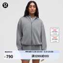 lululemon丨Softstreme™ 女士拉链连帽衫 LW3HM8S 太阳灰 S /6